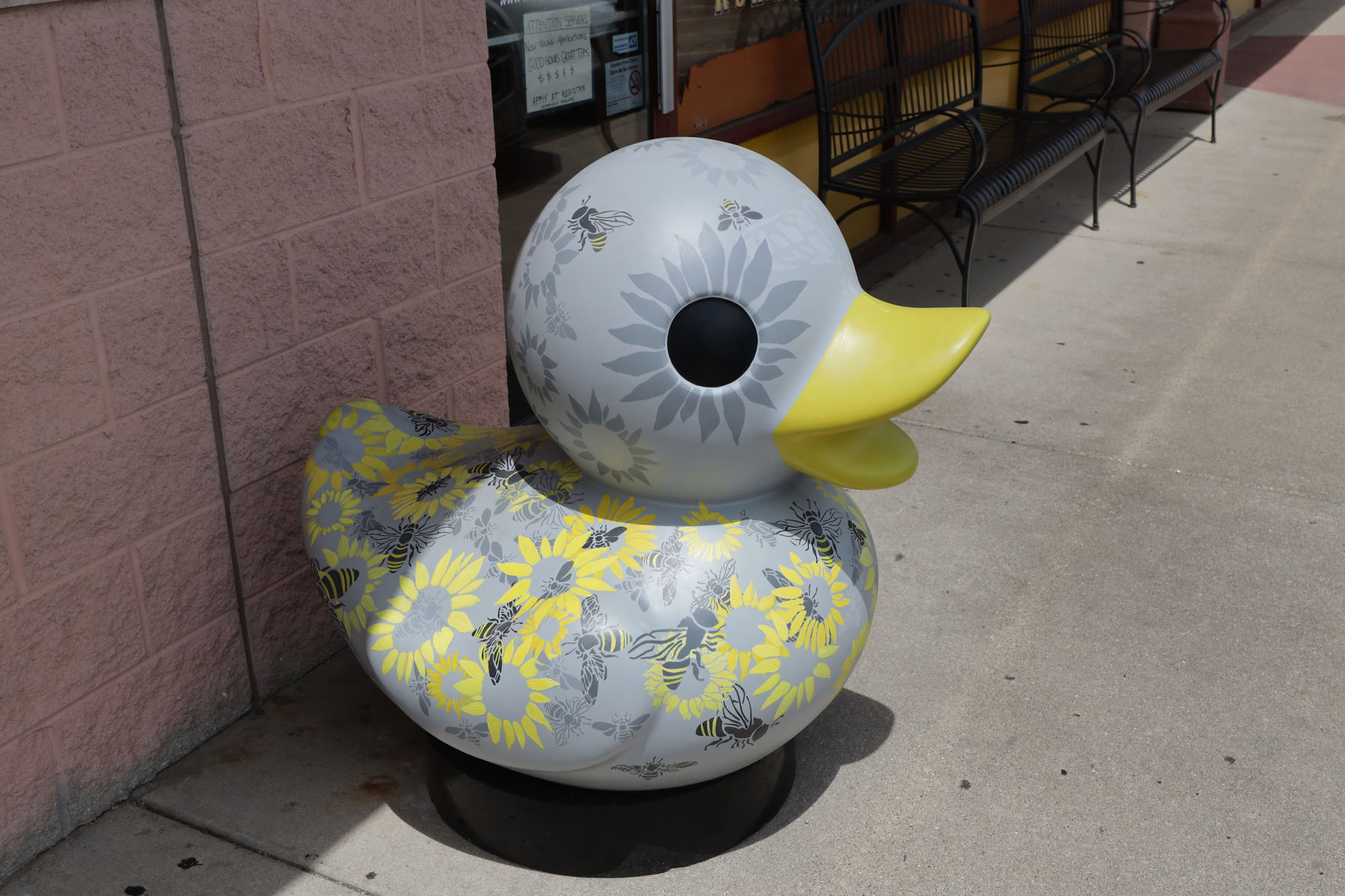 Flock of artistic ducks land downtown to help small businesses fly again